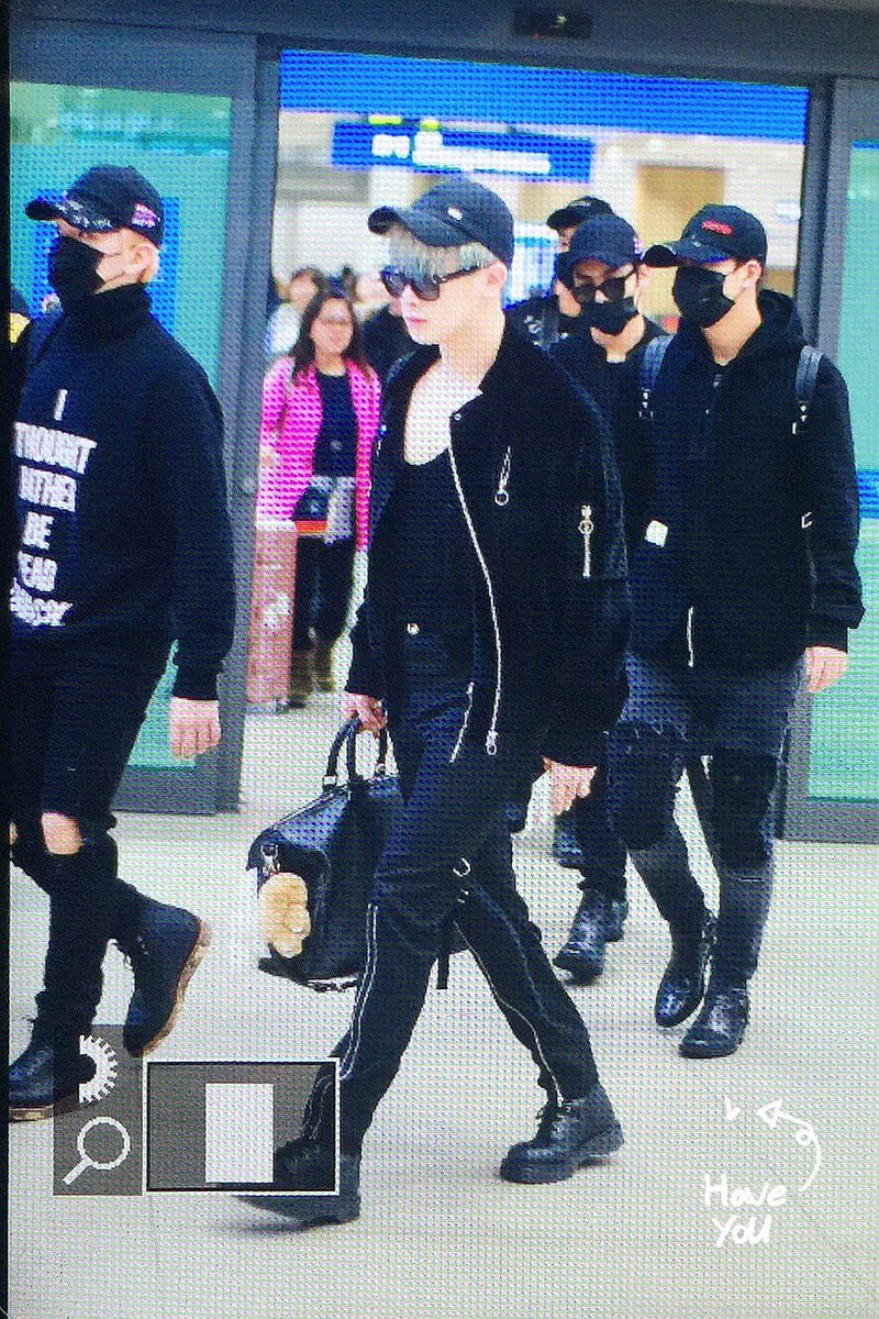 161204 인천입국 #MONSTA_X #몬스타엑스 #원호 #신호석 #WONHO #파이터 #FIGHTER #GUILTY 💘