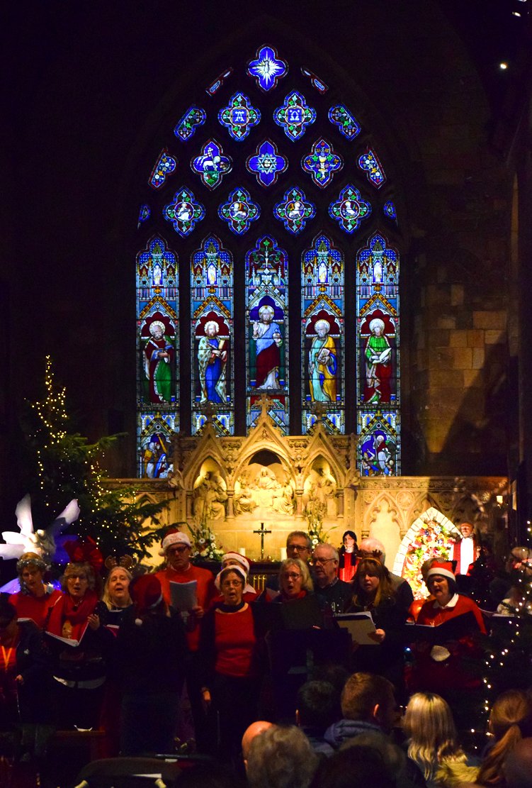 mousey3211's tweet photo. #ChristmasTree festival St John's Church #Knaresborough  @Enjoy_Harrogate @moreHarrogate @A1Knaresborough @KnaresboroNow @KnaresboroughOL https://t.co/gRcnGlizGa