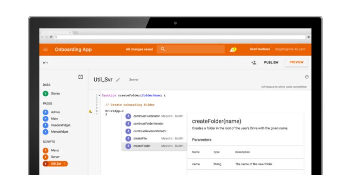 techisfree's tweet image. Google launches App Maker - techisfree.com/google-launche…