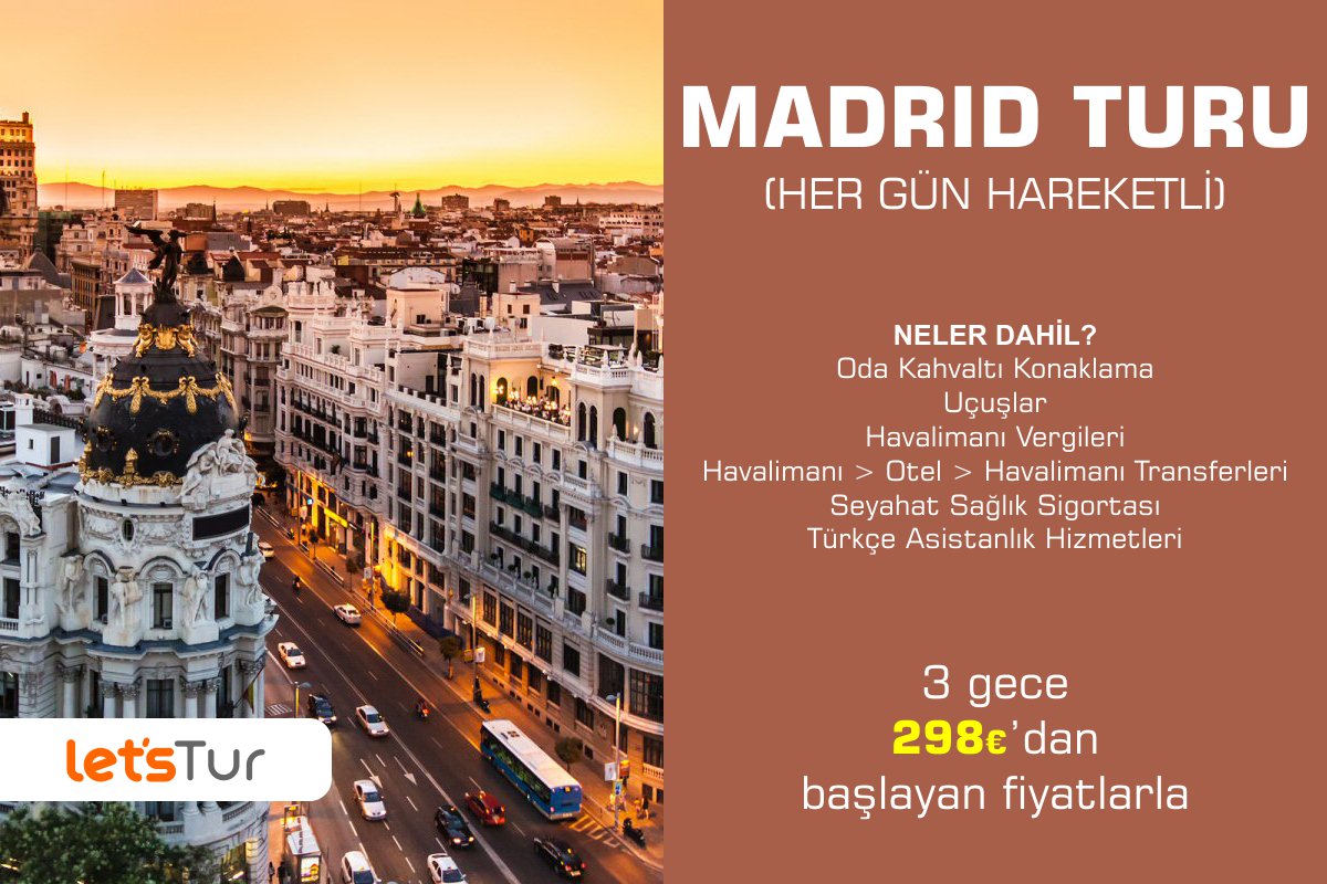 Kulüpleri ve renkli gece hayatı ile karanlık çökünce uyanan şehir Madrid'e gitmen lazım! #madrid #letsfly #ispanya #night #eğlence #club