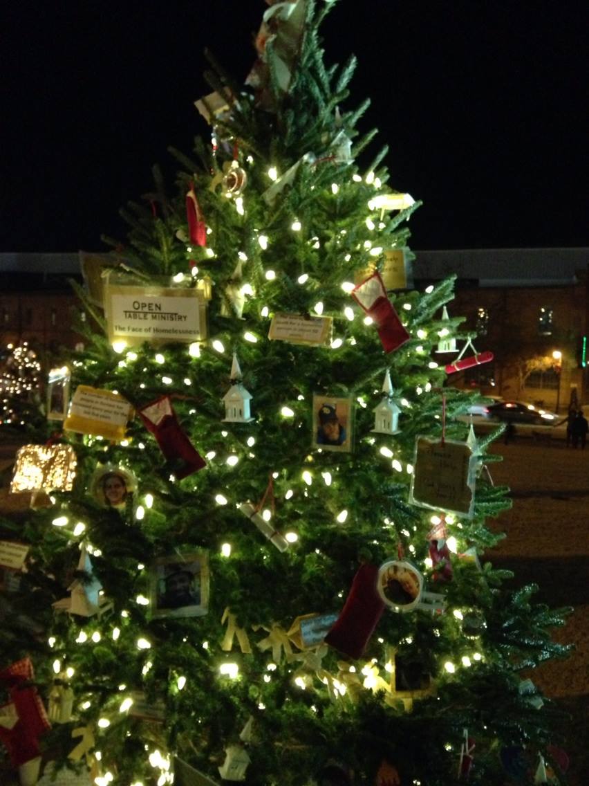 OTMDurham's tweet image. #OpenTableMinistry Triangle Christmas Tree Challenge #otm