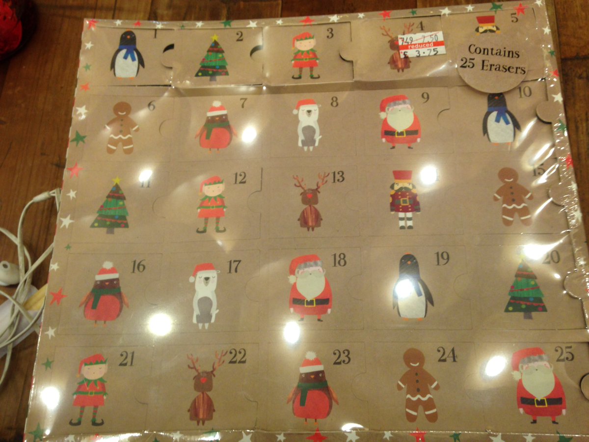 MissBookmarks's tweet image. Can't wait to use this with Year 7 - soooo cute! 🎅🏻🎄😍 #adventcalender #christmas #teacher