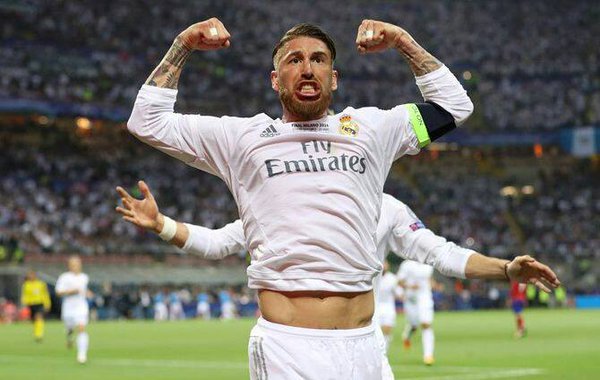 diosflorentino's tweet photo. Hasta que no pita el árbitro puede llegar un gol de  @SergioRamos nunca lo olvidéis @FCBarcelona_es @Atleti 😉 https://t.co/gBM4tstkiJ