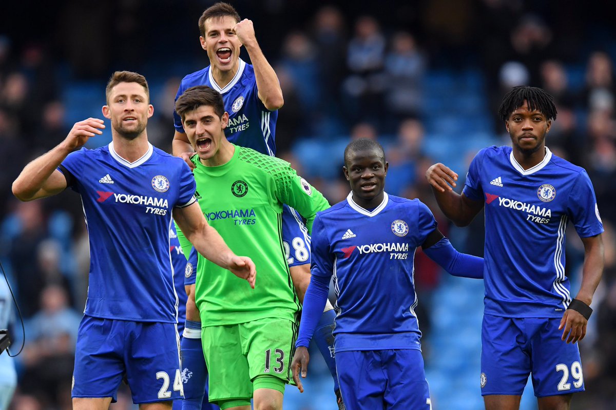 thibautcourtois's tweet image. Massive win today! One team together!⚽️🔵⚪️