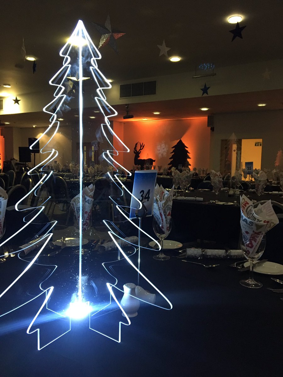 turnkeyeventsuk's tweet photo. Our bespoke made Centerpieces for #lcfc #christmasparties #backwiththebest #bitc https://t.co/VhReV5UNgi