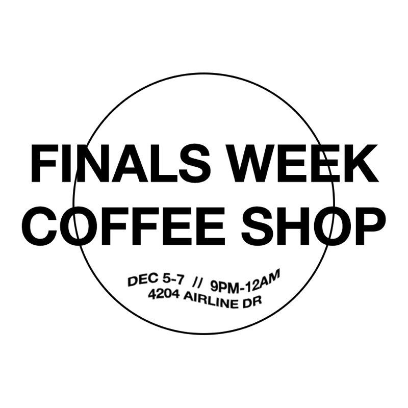 morgan_potts_'s tweet photo. coffee : 💯
your grades : 💯
amount of fun (*studying) you'll be having : 💯%

coming to finals week coffee shop @318LIVE : priceless https://t.co/3KT1d2aZda