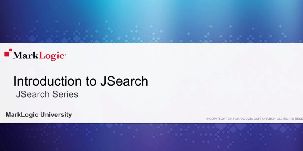 PDataPlatform's tweet photo. Find out how to add powerful search features to @MarkLogic Server-Side #JavaScript using #JSearch in this #tutorial https://t.co/rC2cYzHGKp https://t.co/ABLiGvdsTL