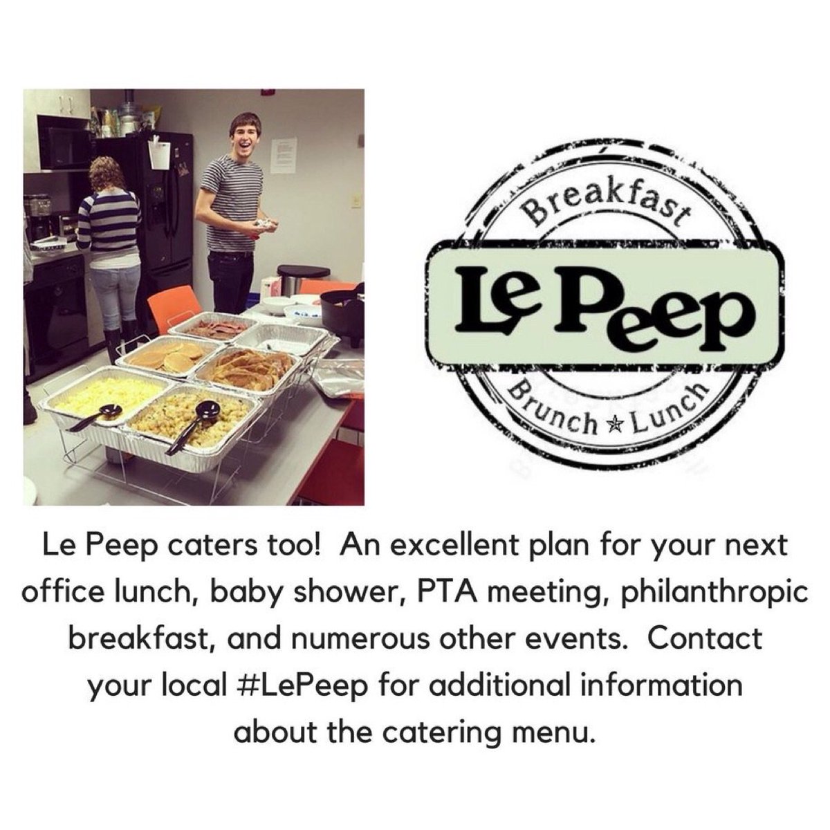 We cater too! #denver #littleton #centennial #HighlandsRanch #Westminster #lakewood