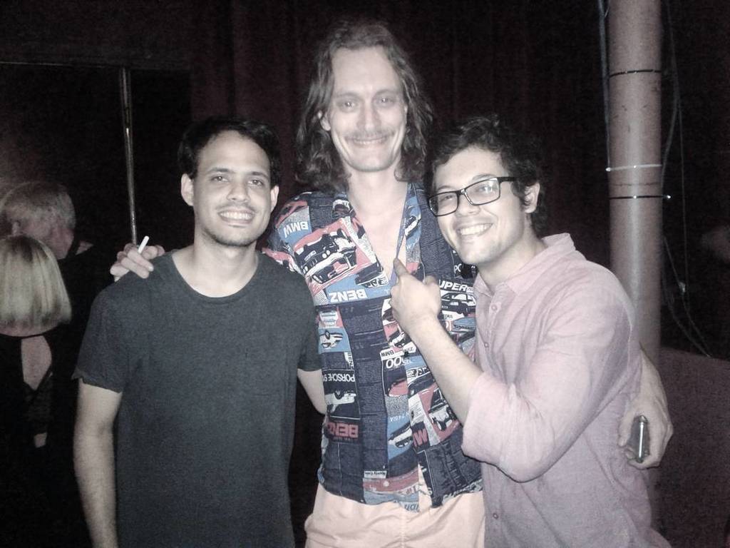 Last nigth with Casper of <a href="/liimaband/">Liima</a> 
Amazing moment, sound and performance.

Was epic see… instagram.com/p/BNkFlPNh41l/