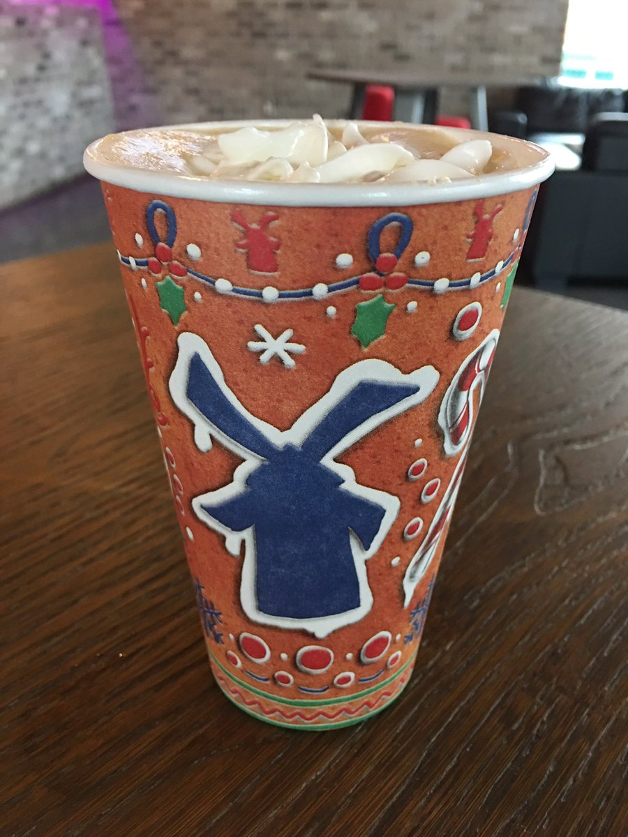 stevenshomler's tweet photo. Got my #Santa hat and my @DutchBros Eggnog Latte w whip and I am off to volunteer at @HolidayAleFest! #Portland #Beer #HAF16 #DBPDX https://t.co/uuVZ6ALAe5