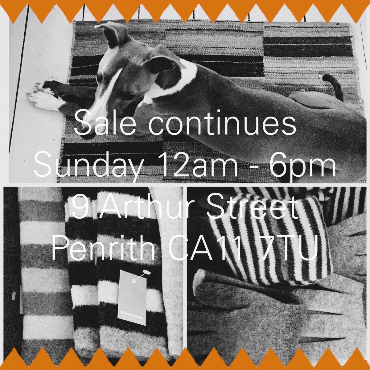 Sale of KATIE MAWSON knitwear tomorrow at 9 Arthur Street Penrith CA11 7TU  12 noon - 6pm lots of bargains to be had please come along.