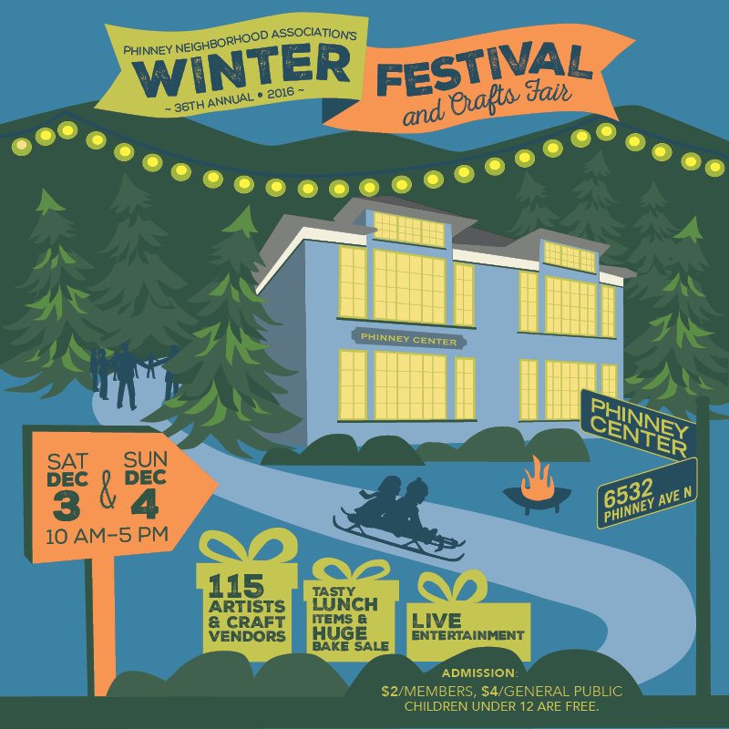 PNA_Updates's tweet image. Excitement is mounting; line is out the door. Winter Festival starts in 6 mins! phinneycenter.org/winterfestival
#shoplocal #handmade #pnawinterfest