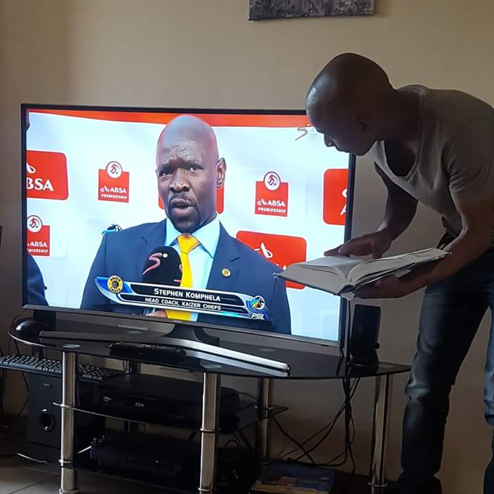 nealcol's tweet photo. KOMPHELA QUOTE OF THE NIGHT: "Victory has many fathers. Defeat is an orphan." @Barry_Roux @kaizerchiefs https://t.co/jCcoHzKYtq
