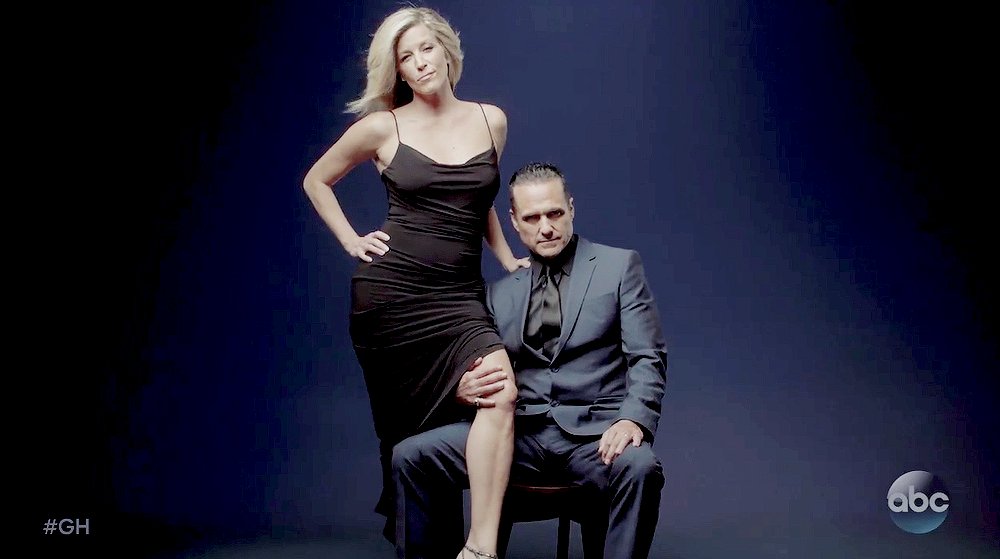 kaysar06's tweet photo. Maurice &amp; Laura are making promos hot, sexy, and beautiful! #GH @MauriceBenard @lldubs #MoDubsAreBeautiful #CarSonRomance https://t.co/8izEx8xp2a
