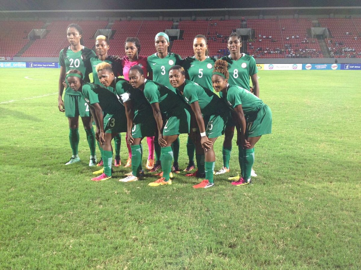 EldersonEch's tweet image. Champions again! Congrats @NGSuper_Falcons. #AWCON2016 #CAMNGR #EUE3