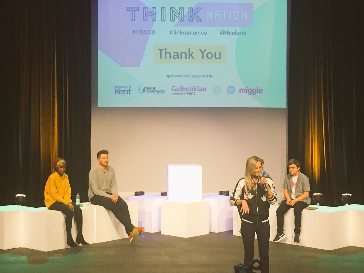 mathodgson's tweet photo. Majorly proud of sister @lizziehodgson01 today as her @ThinkNat events get bigger, better &amp; more significant. Even @rickedwards1 did ok too https://t.co/cdCFoKNQ7x