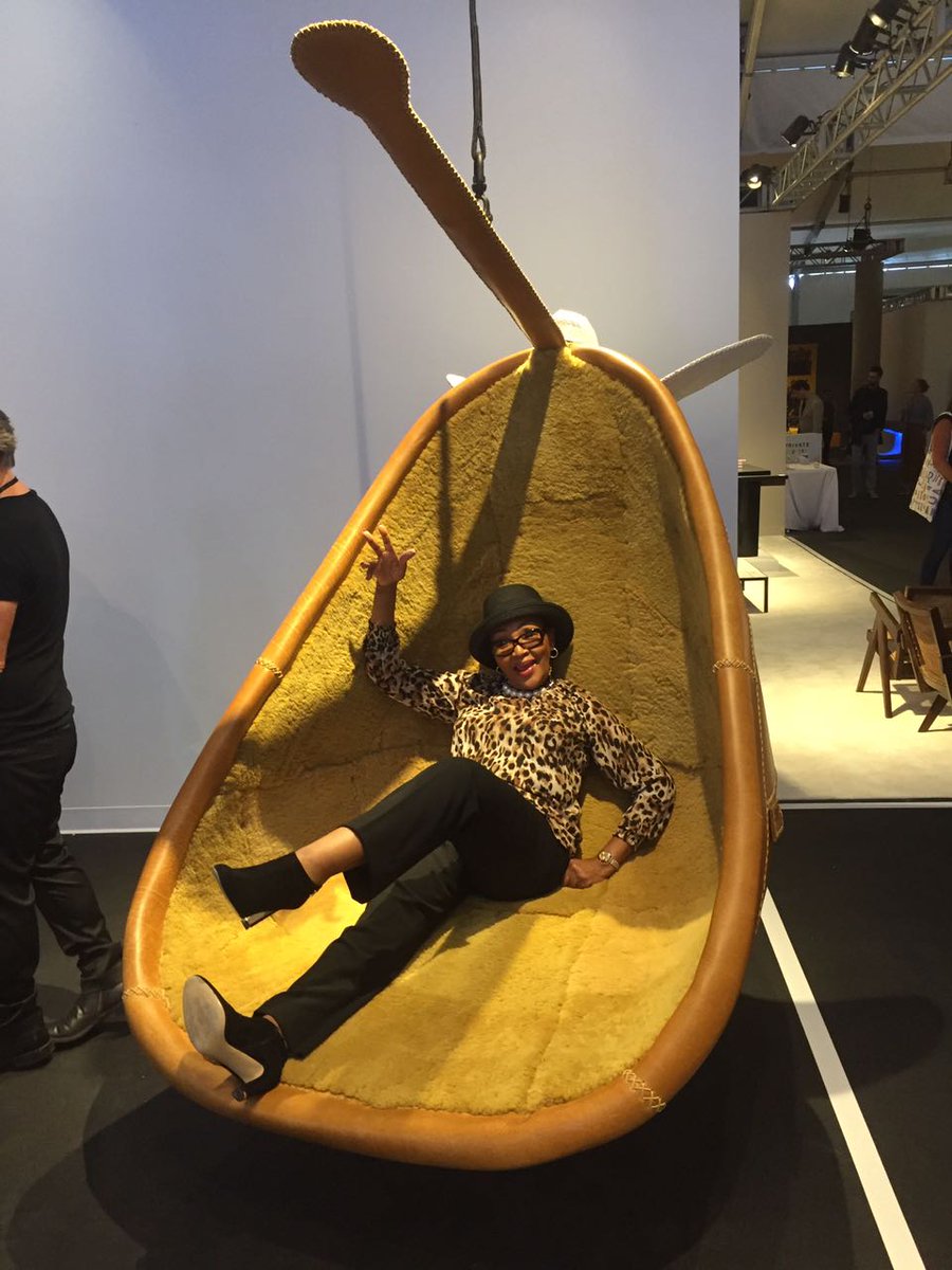 Feliciamabuza's tweet photo. South African artists &amp; designers making headlines at #ArtBasel &amp; #MiamiDesign. Proud of our young people, making their mark in the world! https://t.co/4QKV5GqSez
