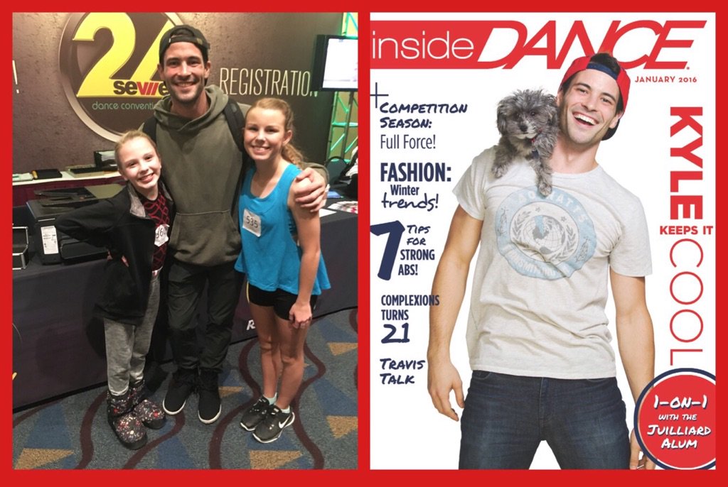 InsideDanceMag's tweet photo. Inside Dance magazine is on the scene at @24sevendance w/ Jan16 coverstar  @KyleRRobinson ! #dance #dancer #dancelife https://t.co/S0Ox1F5TwA