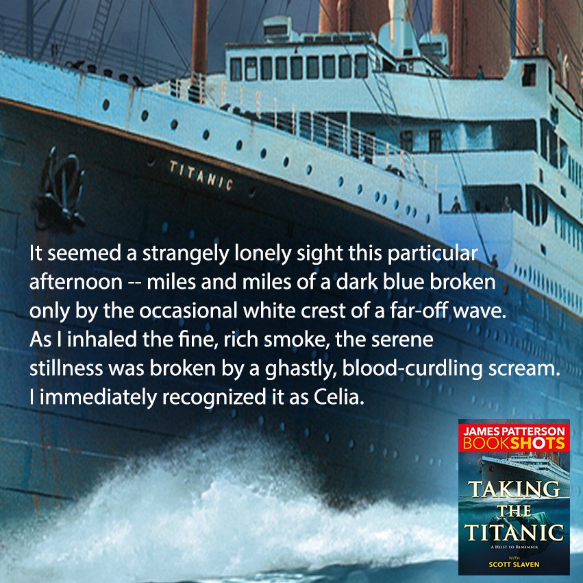 Here's a sneak peek from one of my latest @Book_Shots, TAKING THE TITANIC: bit.ly/2gPwldj https://t.co/XoSfYwayfI