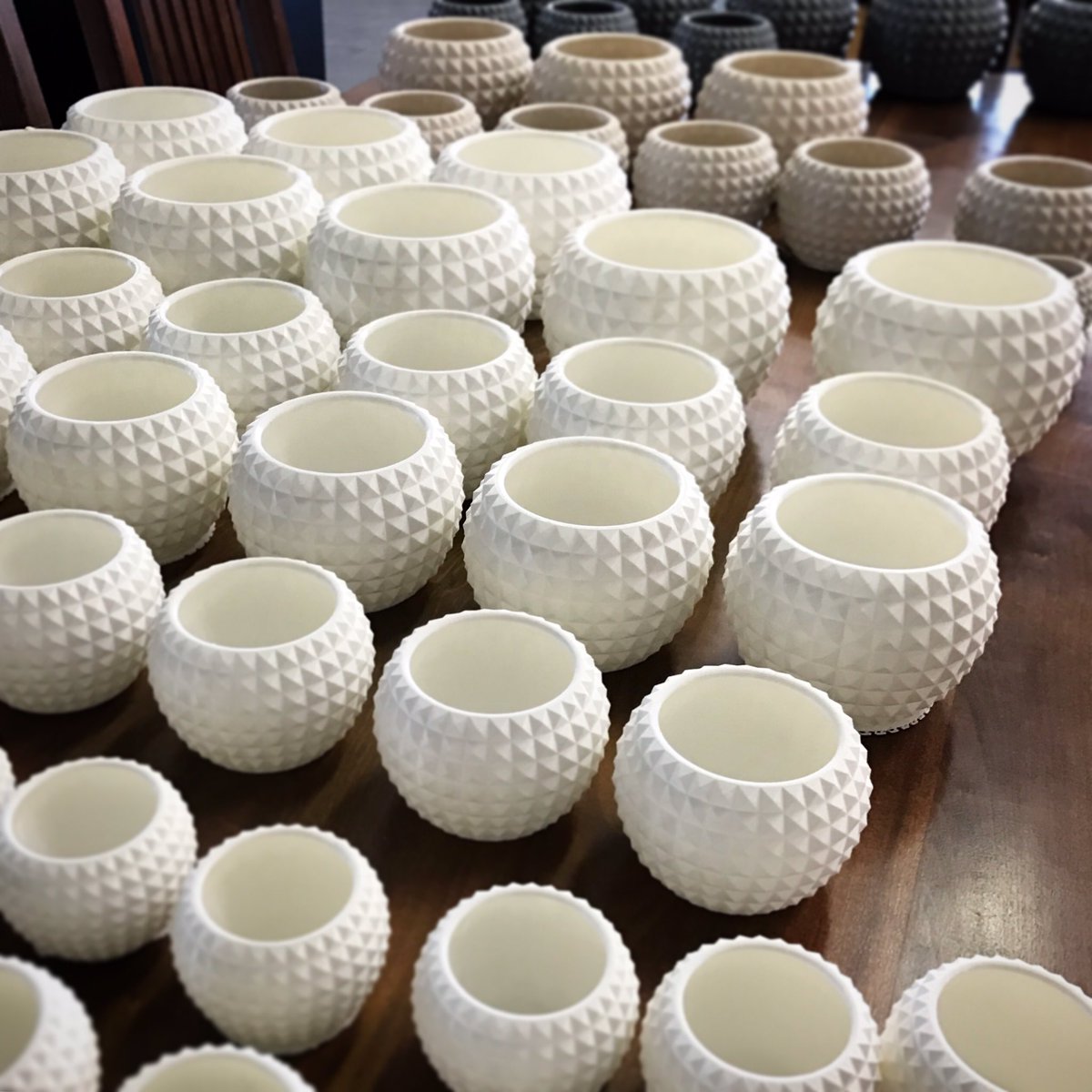 SimplusDesign's tweet image. Preparing STUD Planter inventory for the holidays. We&apos;ll be selling our goods at @artistsandfleas in WB BK, Sat and Sun, Dec 10/11 and 17/18