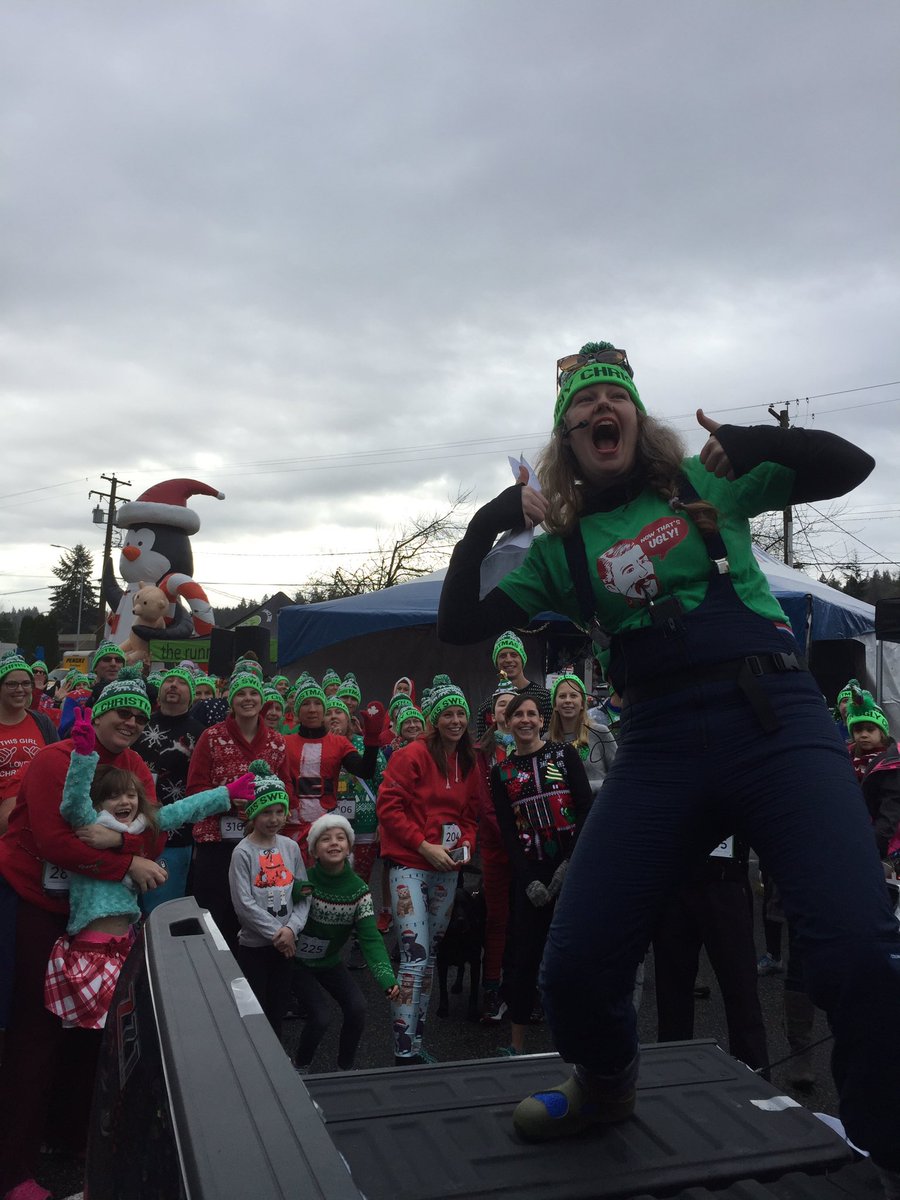 Tree doing an EPIC selfie with the dash crowd. #uglydash