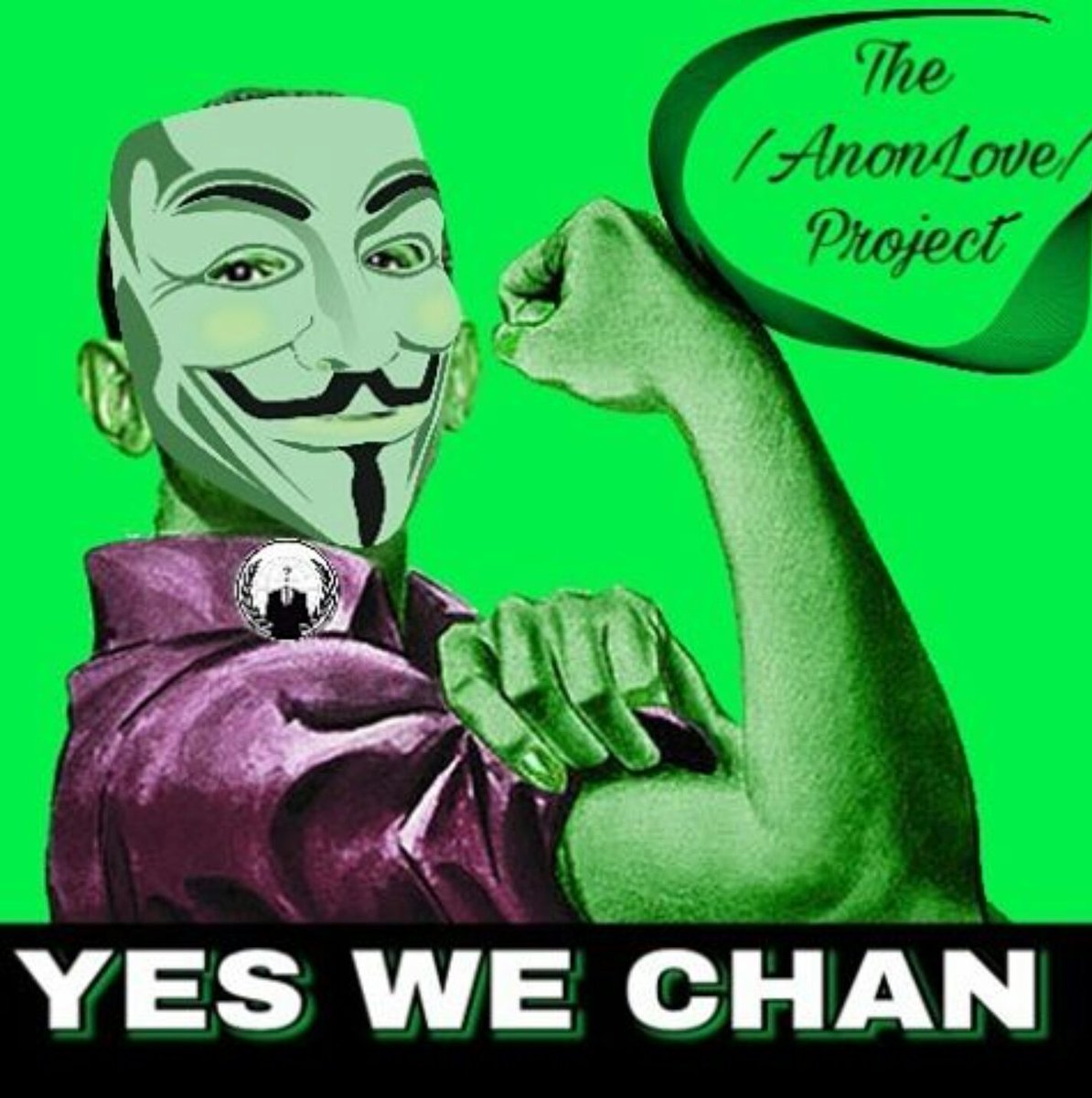 LOLZSEC2016's tweet photo. #TheAnonLoveProject
We are bringing back Chan Anons. Share, joi, unite and love! https://t.co/JDjBAgLQfA