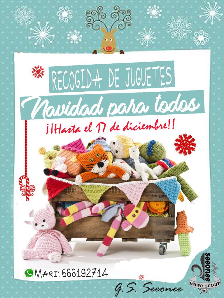Participa con tus juguetes que ya no usas y ayuda a que los Reyes Magos hagan feliz a un niño estas Navidades 🎄#NavidadesScout