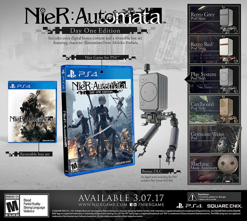 NieR:Automata  PlatinumGames Inc. Official WebSite