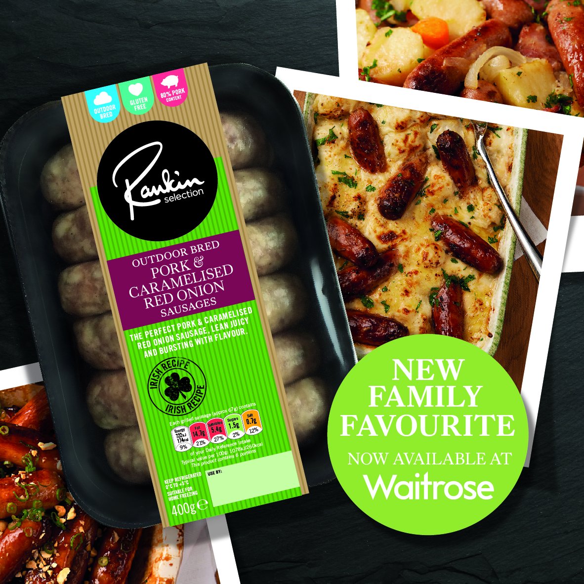 rankinselection's tweet photo. Have you tried our new @rankinselection Caramelised Red Onion Sausages? If so, what's your thoughts? #Waitrose #PaulRankin #RankinSelection https://t.co/IKqBHGrZm4