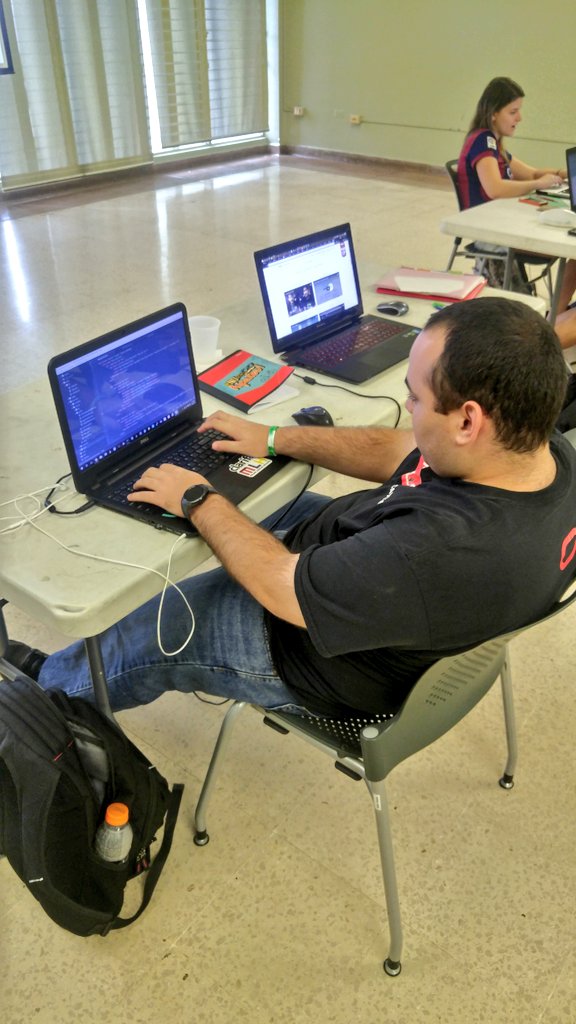 We are half way there! #localhackday. <a href="/MLHacks/">Major League Hacking (MLH)</a>. <a href="/GitHubEducation/">GitHub Education</a>