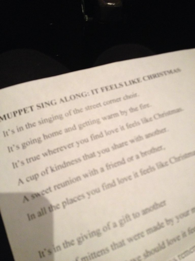 Merielle_L's tweet photo. There will be singing along. There is a lyric sheet. 😁 #notnecessary #knowitbyheart https://t.co/ZcWvFkedNJ