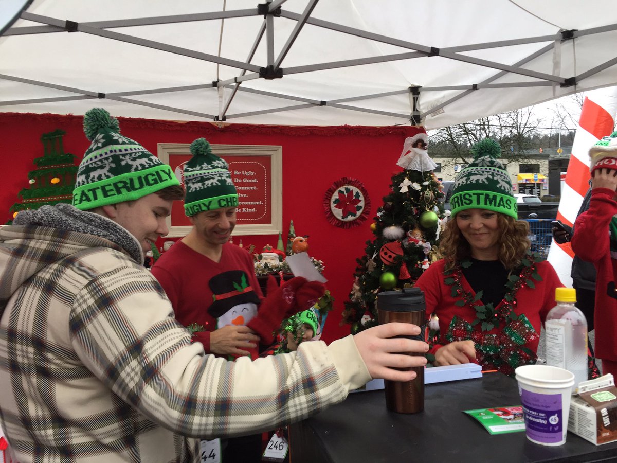 Get a group shot with your family and friends at the photobooth! #uglydash