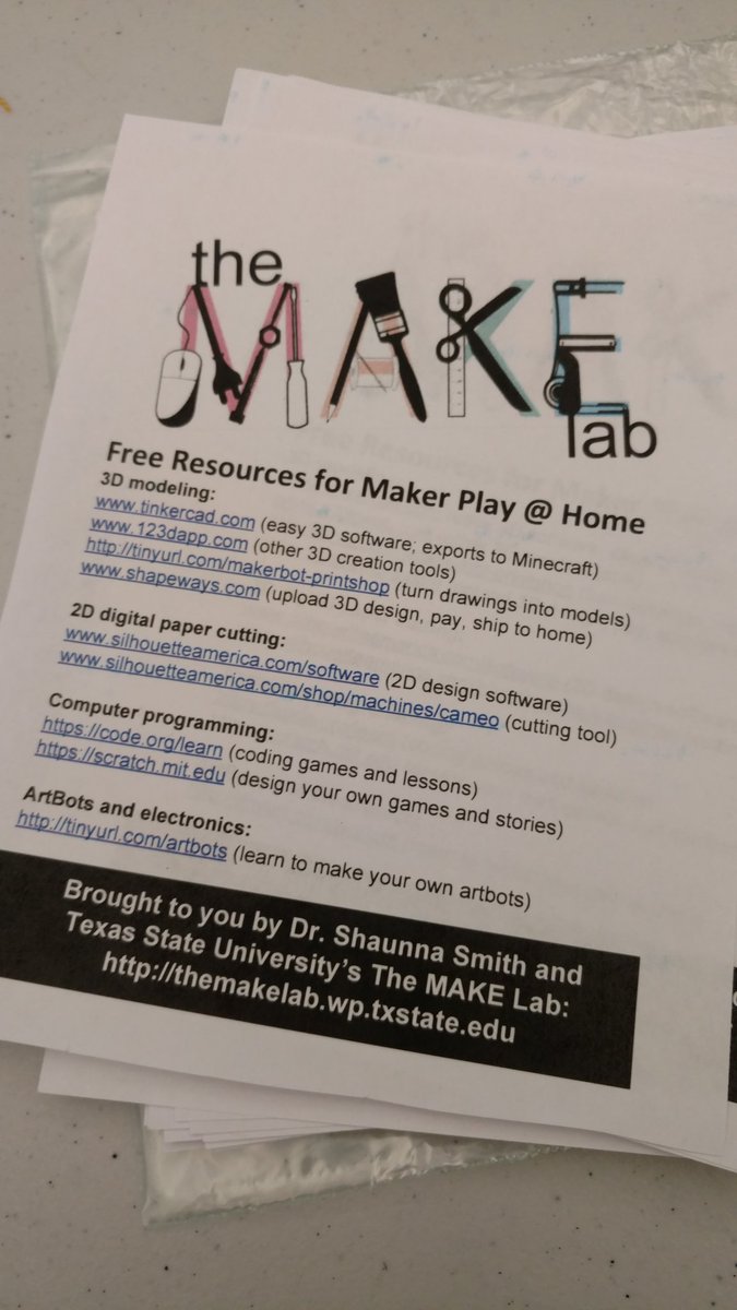 Today was just about the best day ever at the San Marcos Public Library! #txstmake