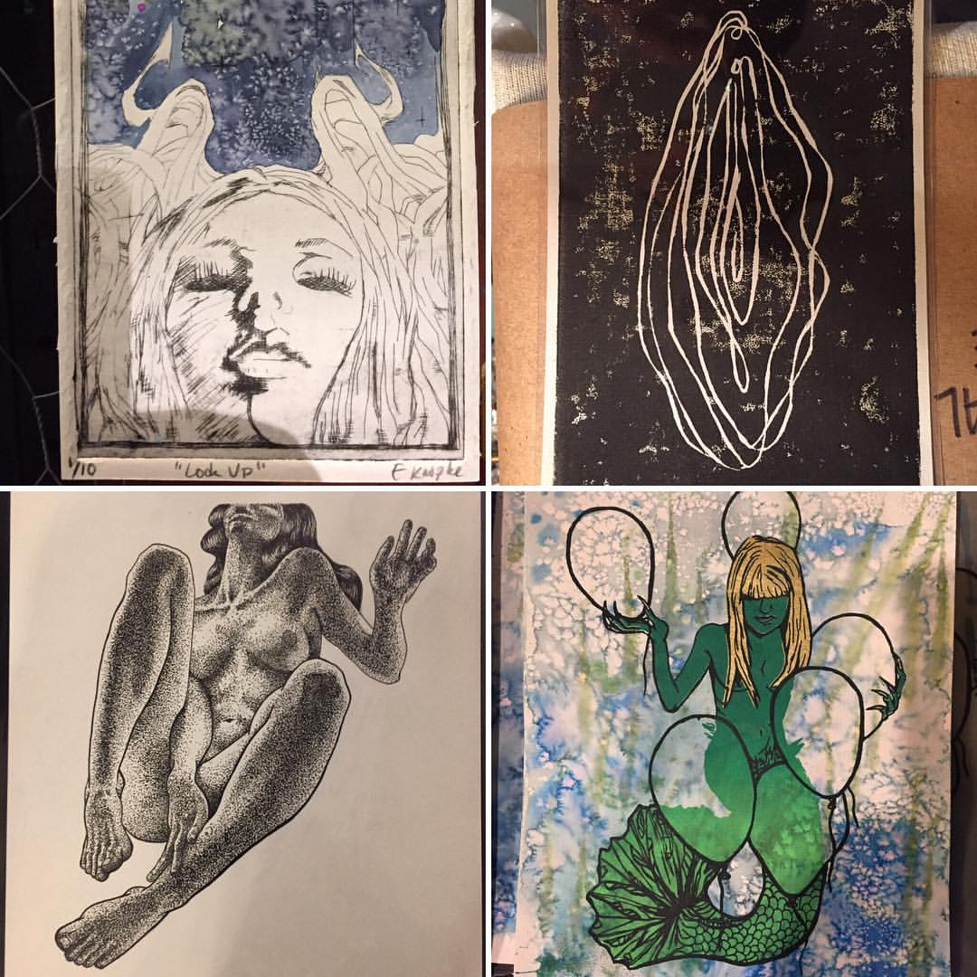 STLstyle's tweet image. Our vendors this year have the sexiest art to be found at the #CherokeePrintBazaar. Look, touch, feel! @cherokeestreet @cherokeestnews