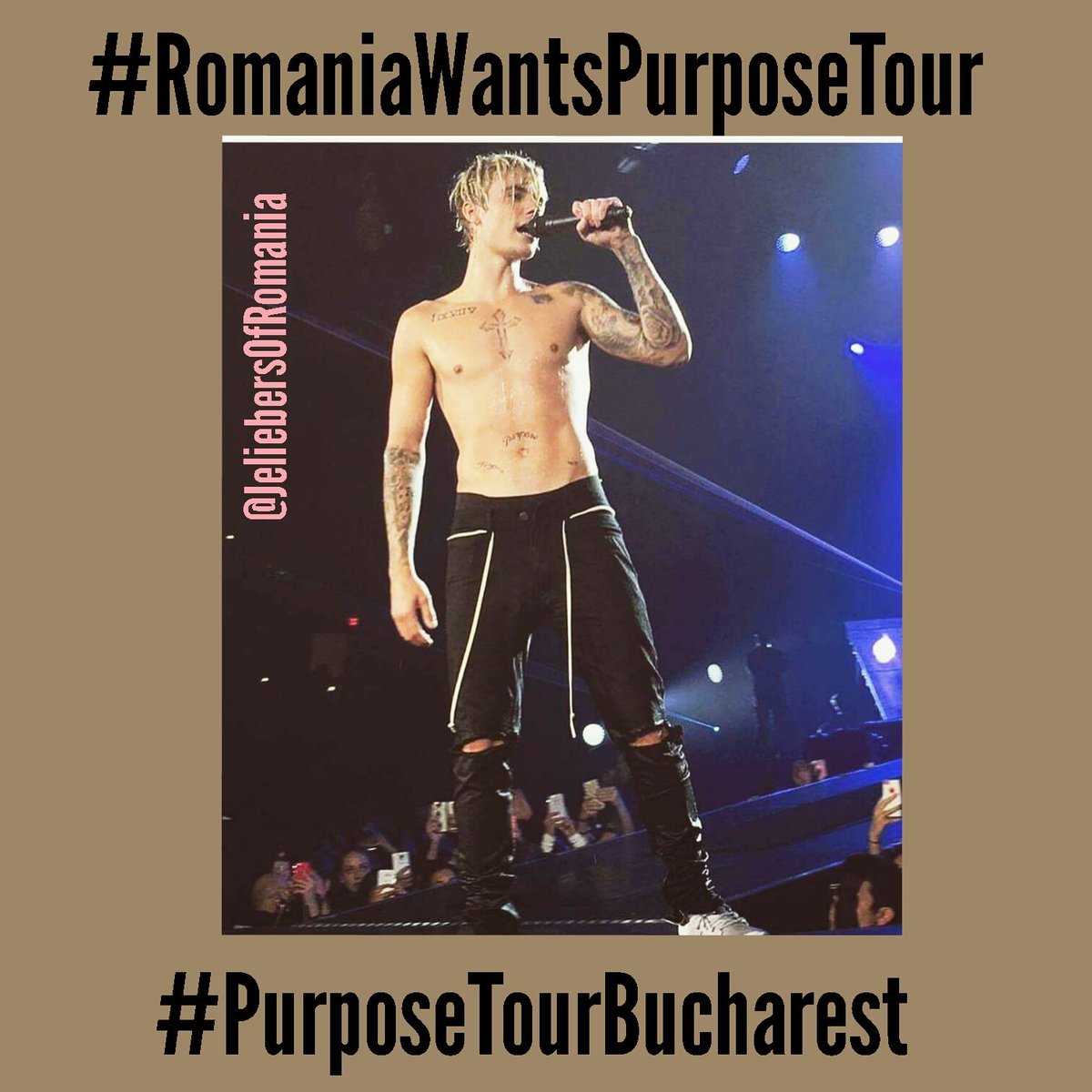 JeliebersOfRo's tweet photo. WE CAN DO THIS!I'M SO PROUD OF US 
SO KEEP GOING #PurposeTourBucharest
#RomaniaWantsPurposeTour
EVERYONE WHO SEE THIS PLS RT @justinbieber https://t.co/g6pWZxijVg