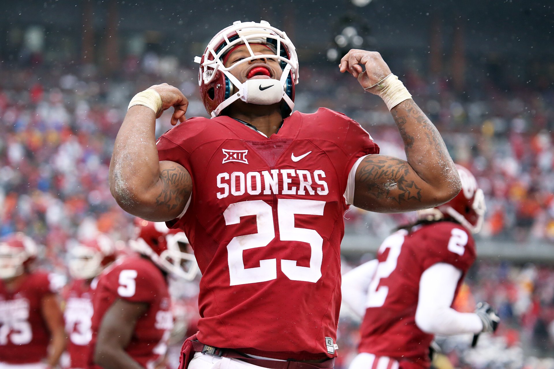 Oklahoma Football on Twitter "That TD feeling! BeatOSU…