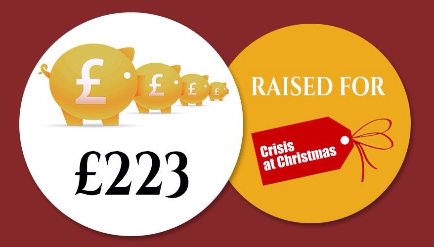 stringincognito's tweet photo. Today's concert raised enough to reserve 10 places at Crisis at Christmas. Thank you for all your support! https://t.co/w7dRSnJW8I