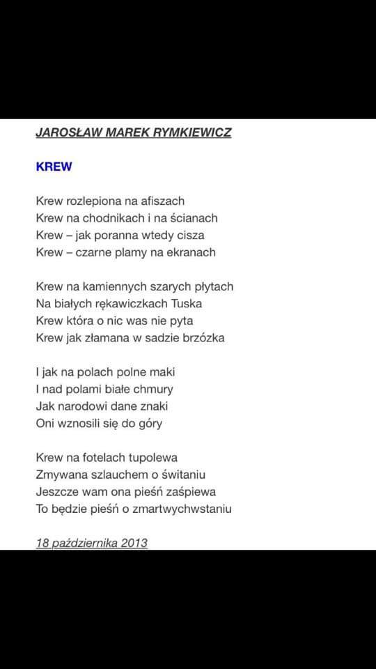 artur_sierawski's tweet image. Takie wiersze pisze Jarosław Marek Rymkiewicz, którego wiersze mają znaleźć się w kanonie lektur klasy 8.
#podstawaprogramowa