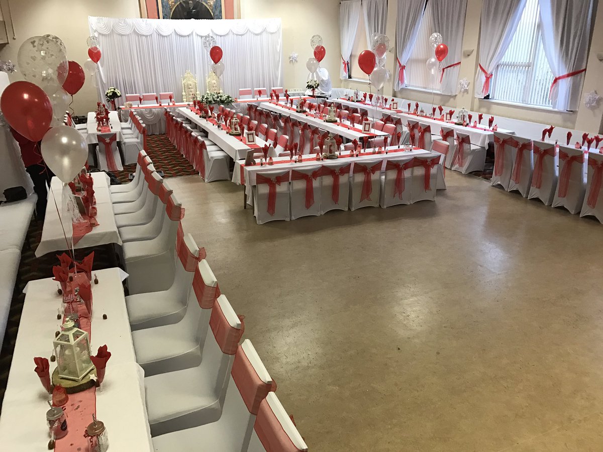 RoseWedd's tweet image. Another transformation of Bearpark Club for today's wedding of David &amp;amp; Lauren #roseweddingsmagic