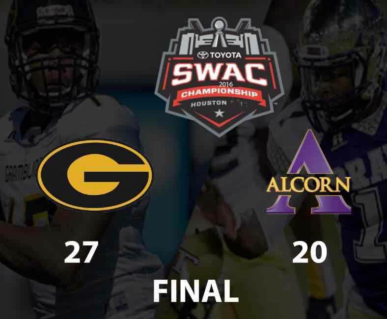 BayouClassic74's tweet photo. BIG CONGRATS to @Grambling1901 as SWAC Champions!!! #BayouClassic2016 https://t.co/nOqrpk6MaP
