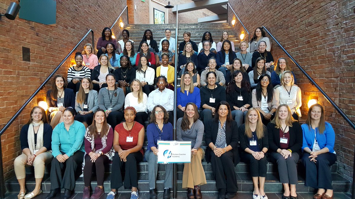 WeCOACH's tweet photo. Another amazing group of women coaches!! Meet the NCAA Women Coaches Academy graduate class 40!! #STRONGERTOGETHER  #2016WCA40 https://t.co/EERoZ09wXx