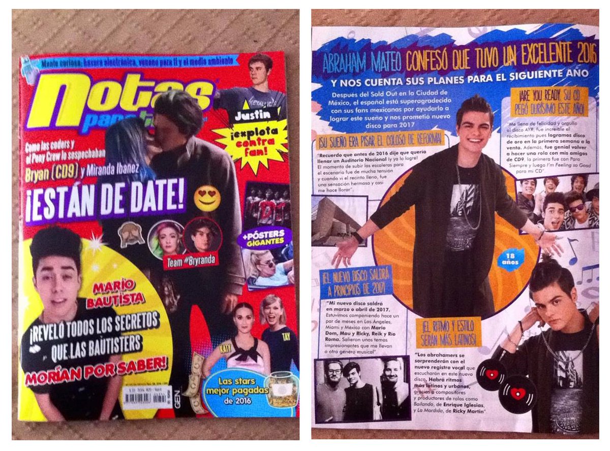Encuentra esta nota sobre <a href="/AbrahamMateoMus/">SIGUE a@AbrahamMateo</a> y su concierto en el Auditorio Nacional en el reciente número de revista <a href="/notasparati/">Notas para ti</a>