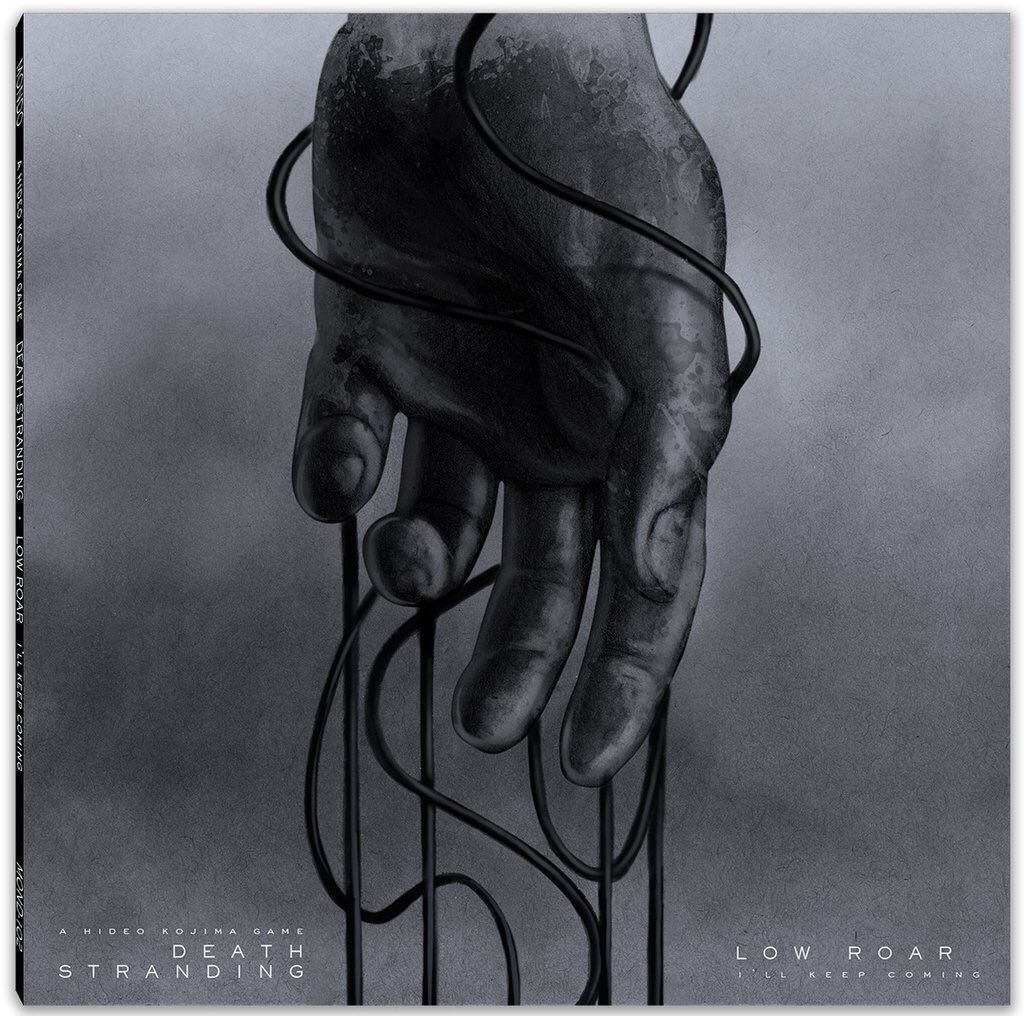 CoolBoxArt's tweet photo. Death Stranding / Promotional vinyl / Low Roar / 2017 https://t.co/TkseEkIilj
