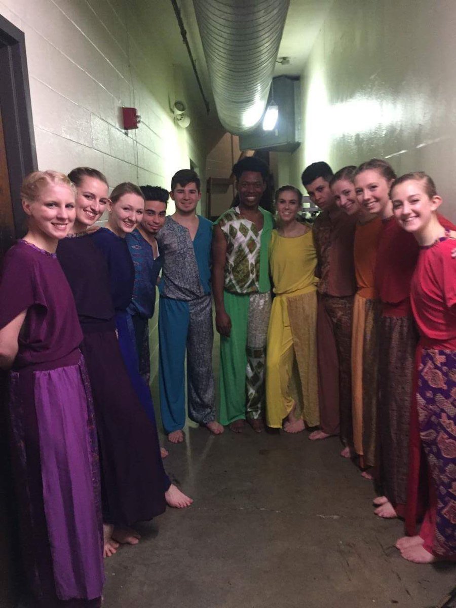 audanceprogram's tweet image. Here's a little something to brighten up your Saturday! Enjoy these cast photos from last night's Candles and Carols.