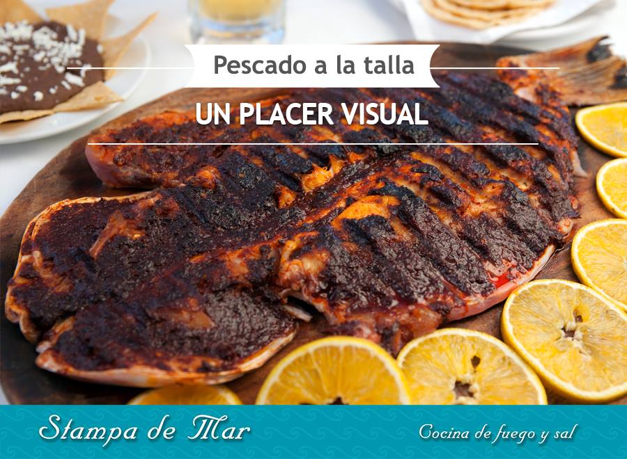 Te lo preparamos a la Talla o Sarandeado, no te lo puedes perder.