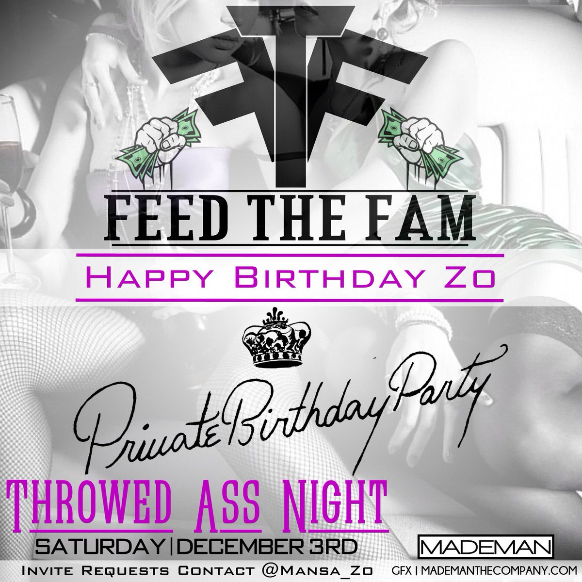 LukkPromo's tweet photo. #THROWEDASSNIGHT 🗣TONIGHT❗️get @ @Lukk_iLL or @FTF_Zo for details. #FTF https://t.co/j2t16CXy58