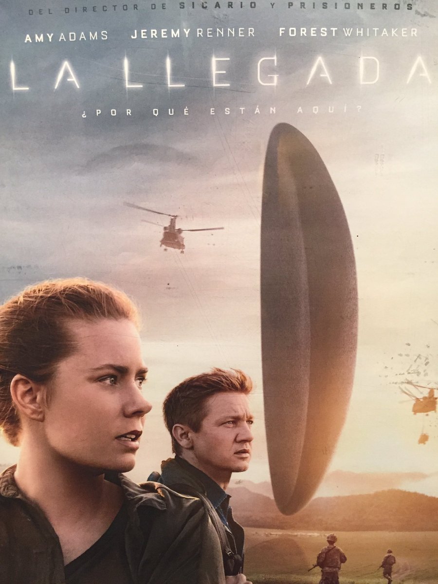 carlosaspe's tweet photo. La llegada es una peli sobre el advenimiento de un chocapic gigante. https://t.co/XeffCVJYsD