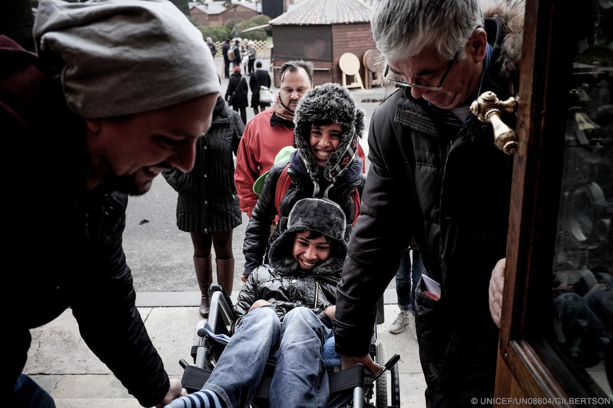 Children w/ disabilities have the right to be A PART OF not apart from their families, communities &amp; the 🌎. #thisability #CRPDnow #idpwd RT