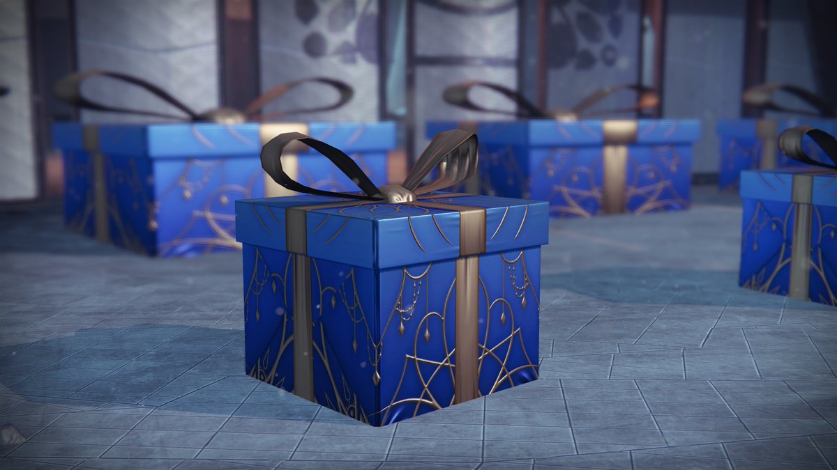 DestinyTheGame's tweet image. Every day from December 13 to January 3, find new gifts from City citizens to open in the Tower.