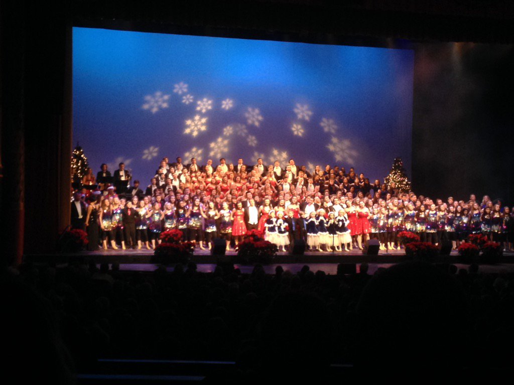 Emma's first/Laura's last IU Chimes of Christmas concert! Proud of our LHS choir alums! 🎄